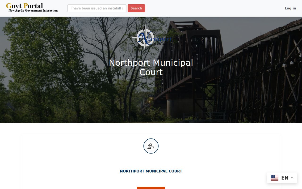 Lake View court docket comparison with Northport payment portal
