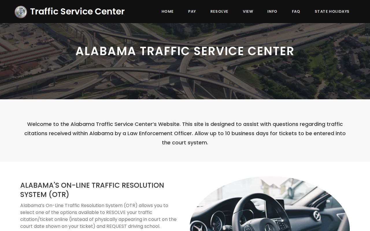 Northport court docket payment access interface