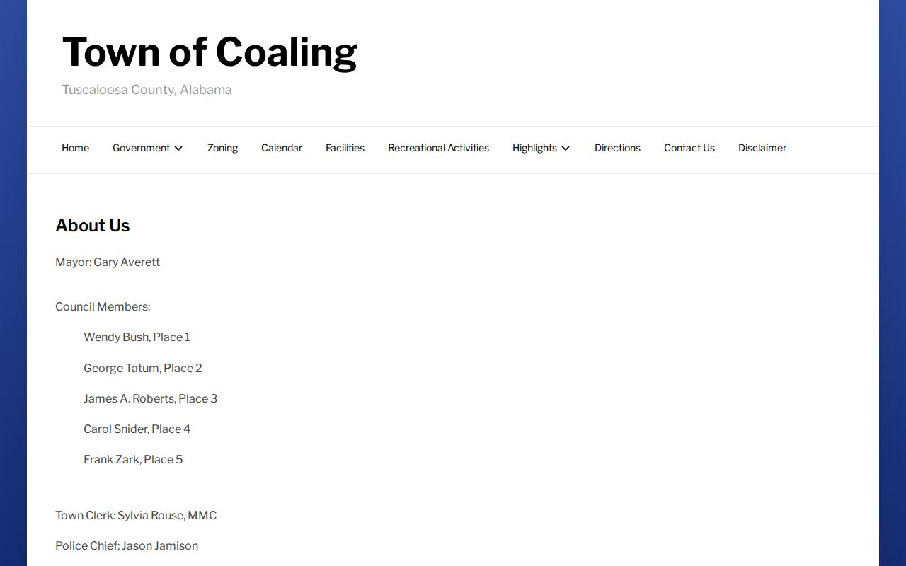 Vance court docket regional municipal personnel comparison